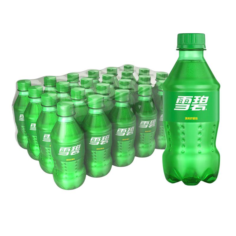 雪碧 Coca-Cola 可口可乐 雪碧 Sprite 柠檬味汽水 300ml*24瓶 25.78元