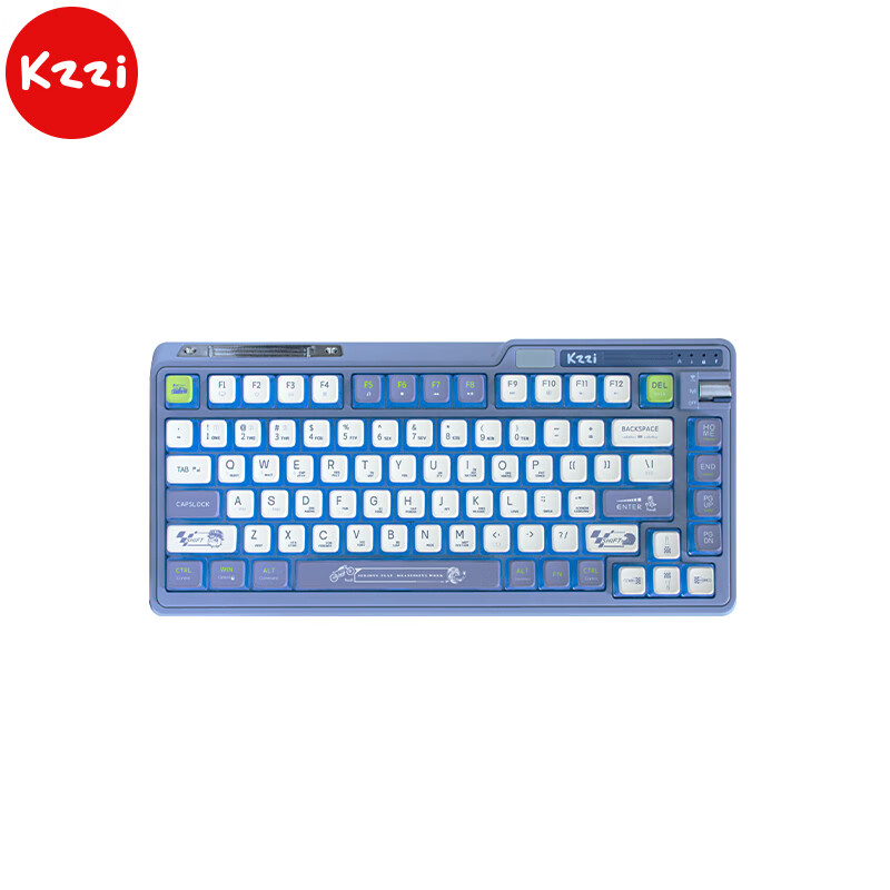 KZZI 珂芝 K75 机械键盘三模2.4G无线蓝牙 369元