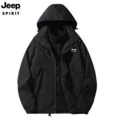 JEEP SPIRIT 吉普 三合一两件套抓绒内胆保暖防寒服855 99元包邮 （需用券）