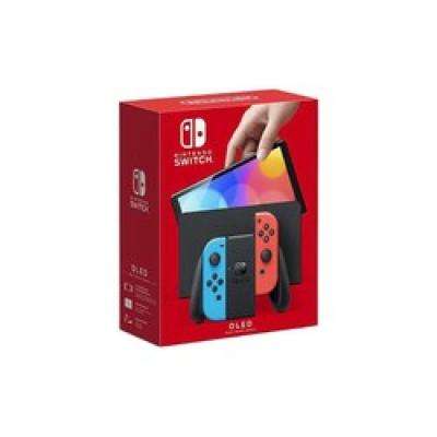 PLUS会员：Nintendo 任天堂 日版 Switch OLED 游戏主机 红蓝色 日版 1773.74元 （需