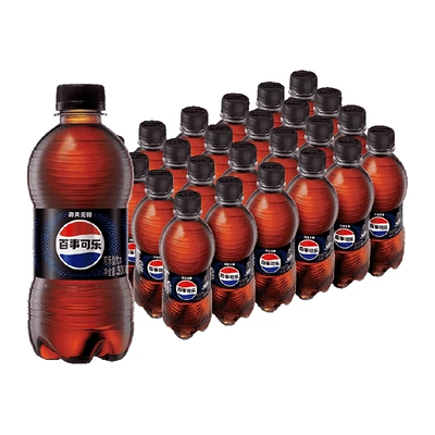 百事可乐 无糖原味汽水 300ml*24瓶*2件 碳酸饮料 整箱 0糖0卡 包装随机 26.9元/