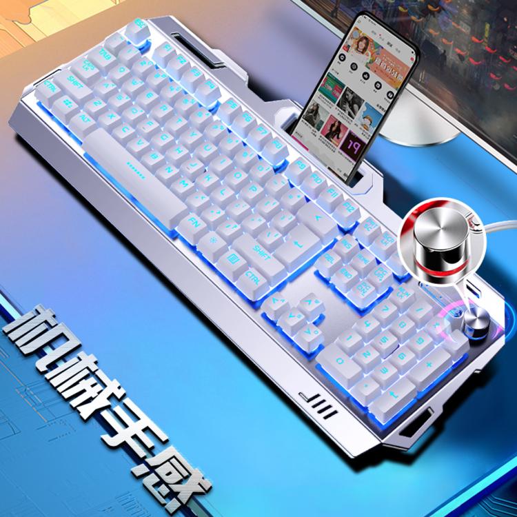 YINDIAO 银雕 机械手感键盘电竞游戏键鼠标套装台式电脑笔记本打字办公吃鸡l