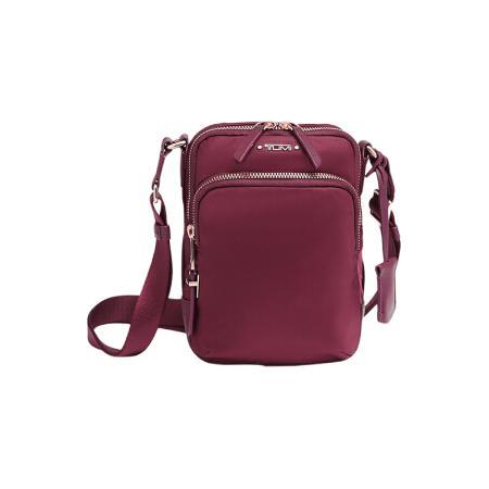 TUMI 途明 VOYAGEUR系列 Ruma 女士斜挎包 0196316BER 莓红色 中号 535.5元