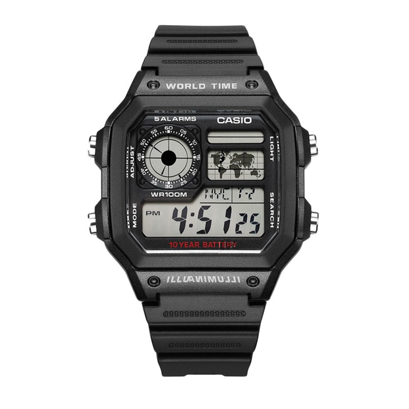 CASIO 卡西欧 42.1毫米电子腕表 AE-1200WH-1A 164.63元（需用券）