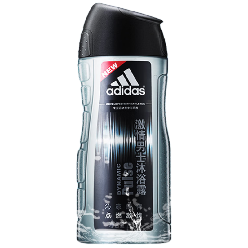 京东百亿补贴、plus会员：adidas 阿迪达斯 男士活力沐浴露 激情 250ml 9.41元