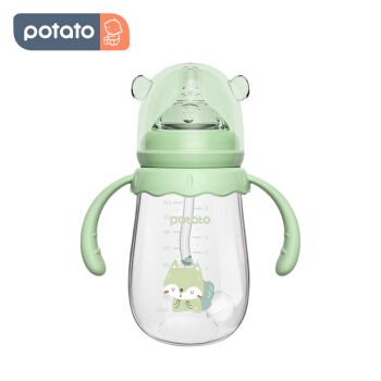 potato 小土豆 玻璃奶瓶 婴儿 宽口径 母乳质感 L号 带 32.9元