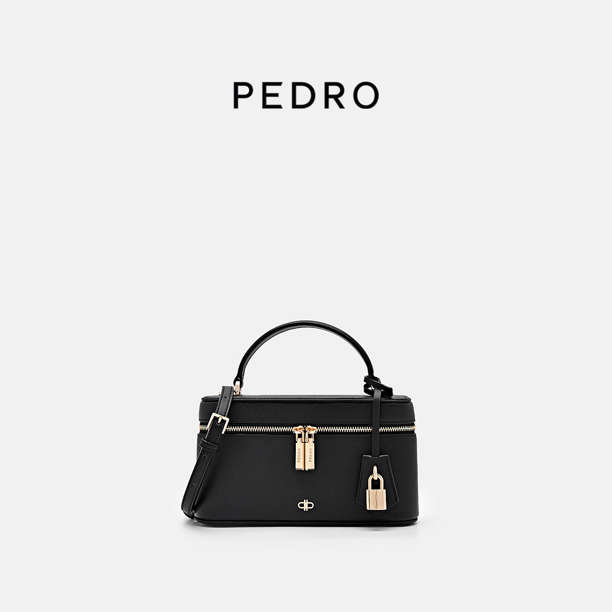 移动端、七夕好礼：Pedro 【牛皮革】小方包 PW2-75940008 555元（淘金币可抵6.99