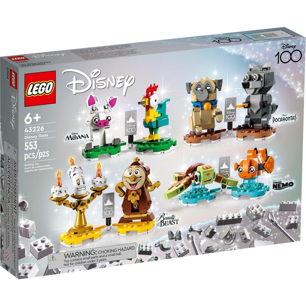 京东百亿补贴：LEGO 乐高 Disney迪士尼系列 43226 经典搭档 100周年纪念款 169元