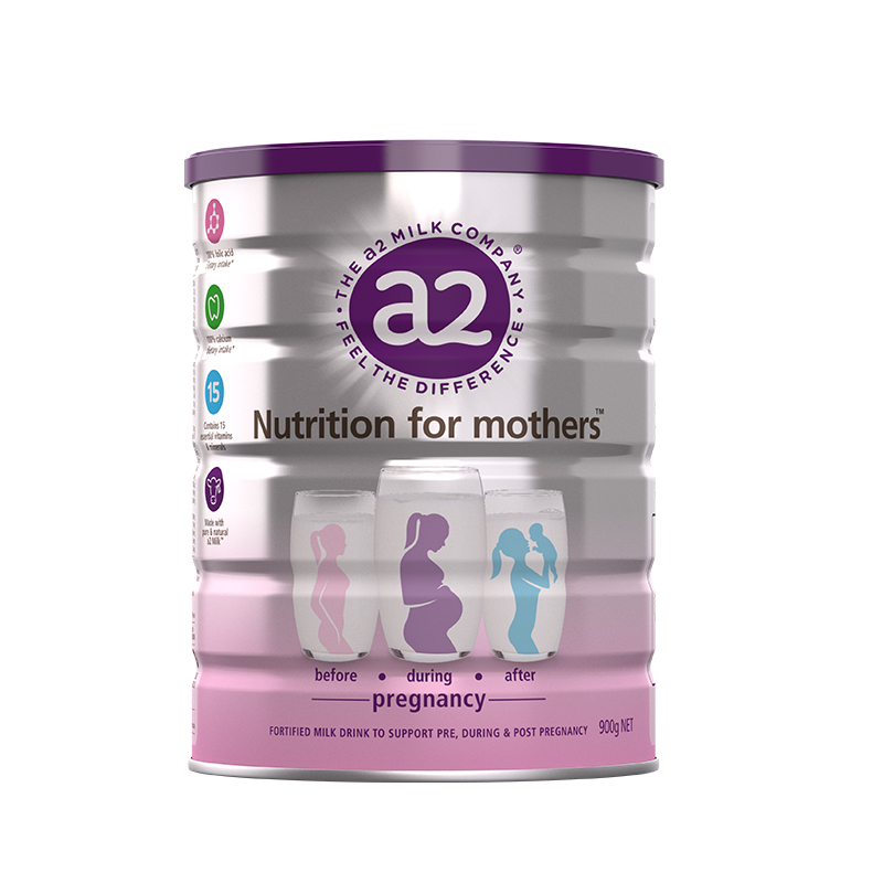 a2 艾尔 新西兰a2进口孕妇奶粉A2蛋白质产后孕期哺乳期牛奶粉900g 147.25元