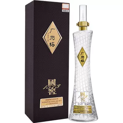 88VIP:国窖1573 广州塔 53﹪vol 浓香型白酒 600ml 单瓶装 872.07元