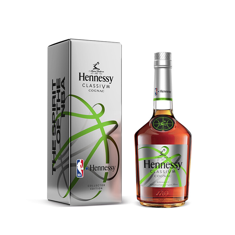 88VIP：Hennessy 轩尼诗 新点 干邑白兰地 40%vol 700ml 2022NBA联名礼盒装 284.05元