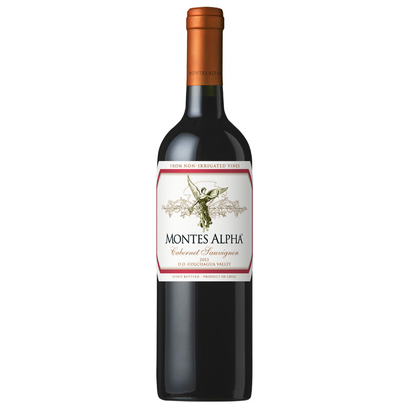 MONTES 蒙特斯 欧法 赤霞珠干型红葡萄酒 750ml 179元（需用券）