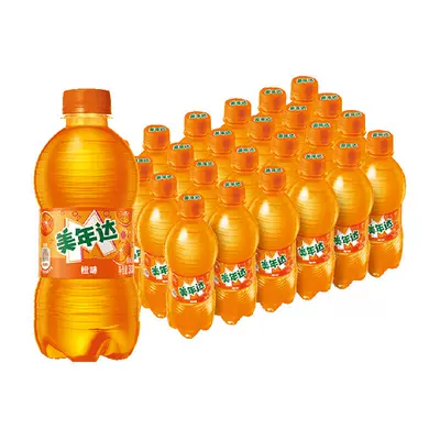 88会员：百事可乐 美年达橙味300ml×24瓶 27.88元+淘金币137个