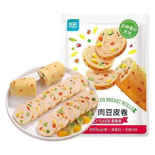 凤祥食品 优形低脂鸡胸肉卷50g*12袋（口味自选） 29.9元（需用券）