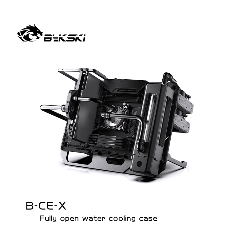 Bykski B-CE-X 开放式水冷机箱 全铝机箱架 diy展示 立卧两用 287元