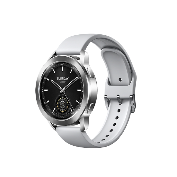 Xiaomi 小米 Watch S3 蓝牙版 智能手表 47mm 银色 氟橡胶表带 745.16元