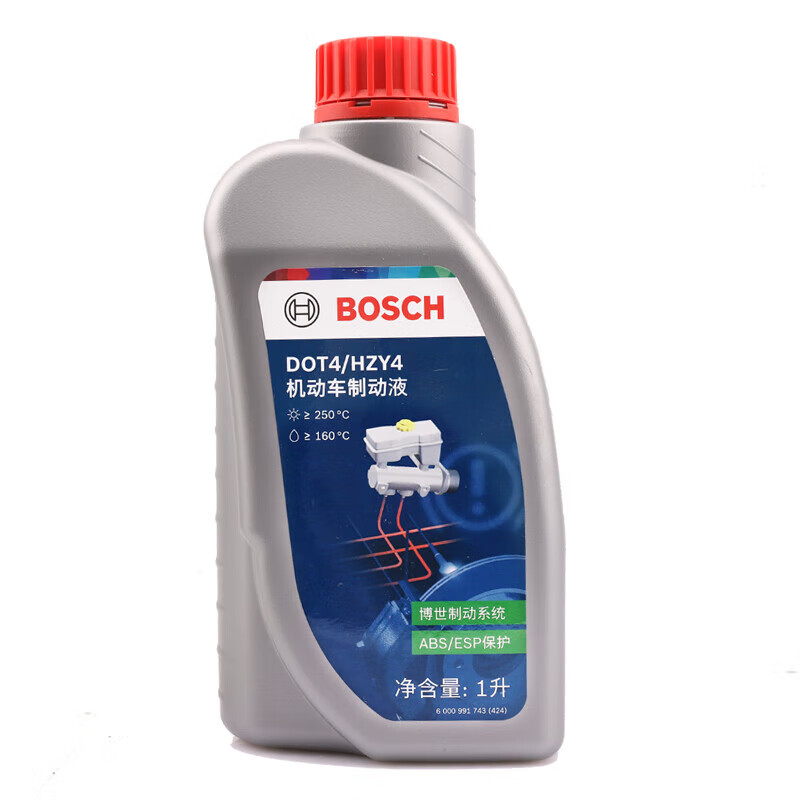 BOSCH 博世 DOT4 刹车油 标准型 1L 32.01元