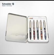Schneider 施耐德 德国进口EVO 按动中性笔 火影忍者 混色 0.5mm 5支装 收藏款礼