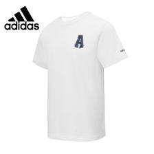 PLUS会员、京东百亿补贴：Adidas 阿迪达斯 休闲T恤 JD1430 白/蓝 157.41元包邮