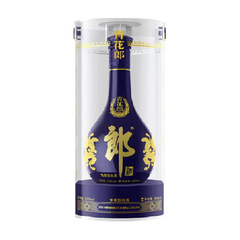 LANGJIU 郎酒 青花郎酒 天宝洞藏 陈酿 53%vol 酱香型白酒 500ml 单瓶装 ￥772.01