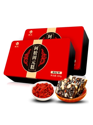 鹤王阿胶糕300g*拍2件共600g 29.8元包邮，合14.9元/件（需用券）