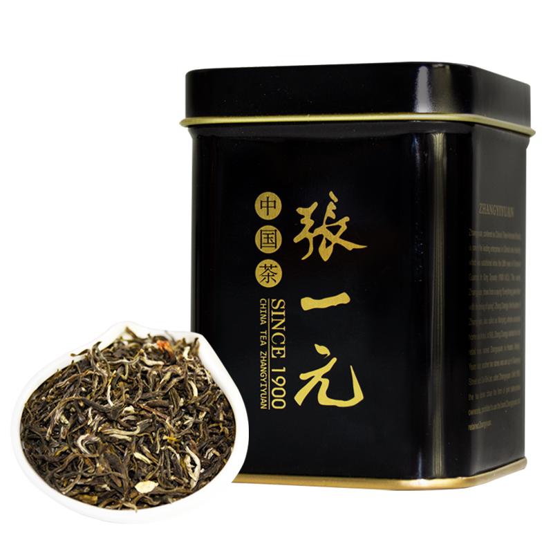 张一元 特级茉莉花茶 50g 黑罐 33.14元