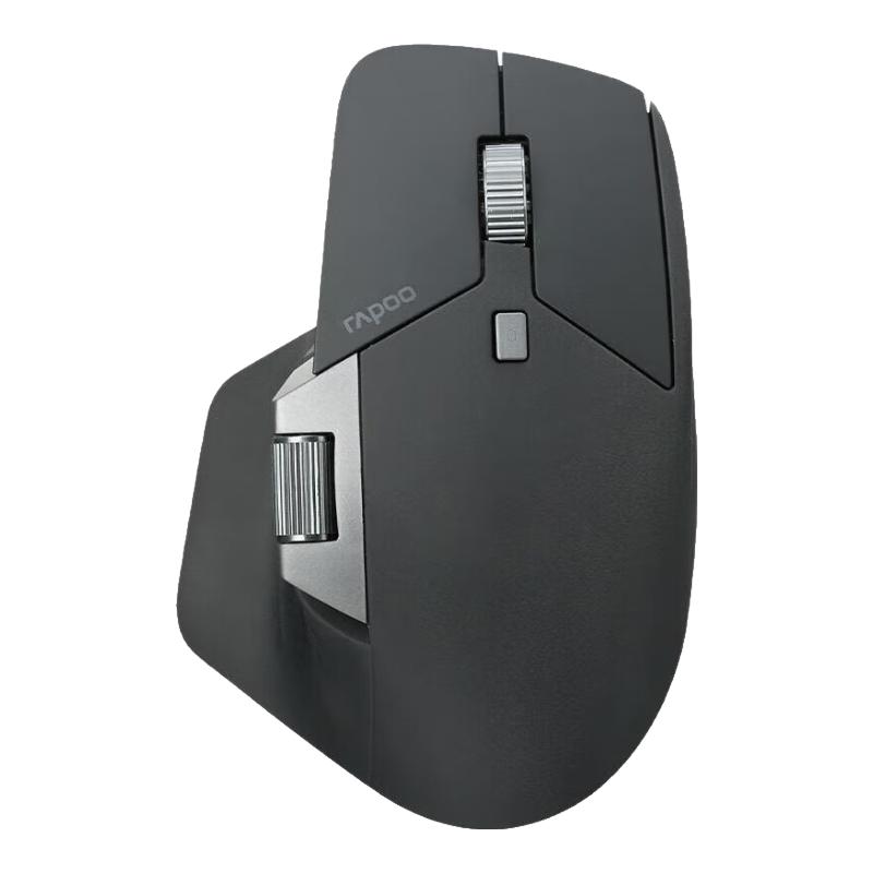 移动端、京东百亿补贴：雷柏 MT760 2.4G蓝牙 多模无线鼠标 4000DPI 黑色 144.8元