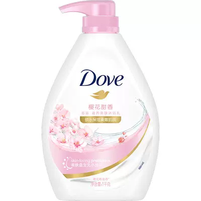 多芬 樱花甜香沐浴露 1000g 24.02元