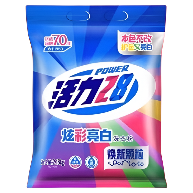 Power28 活力28 炫彩亮白洗衣粉 2.16kg ￥13.21