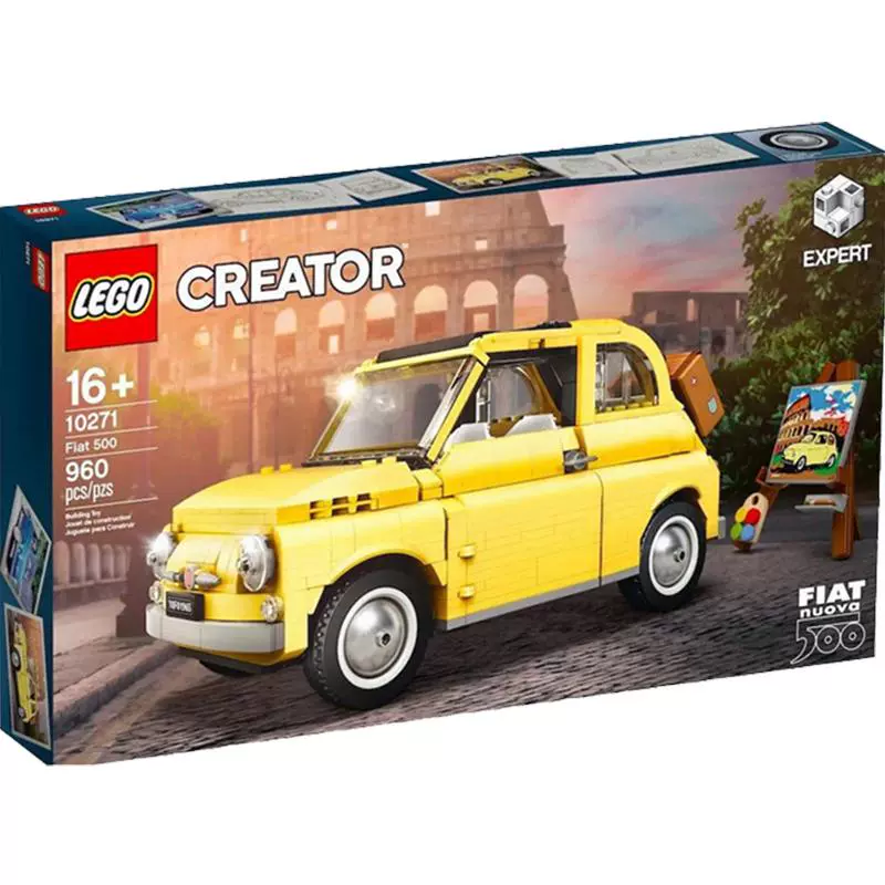 LEGO 乐高 Creator创意百变高手系列 10271 菲亚特Fiat 500 ￥414.07