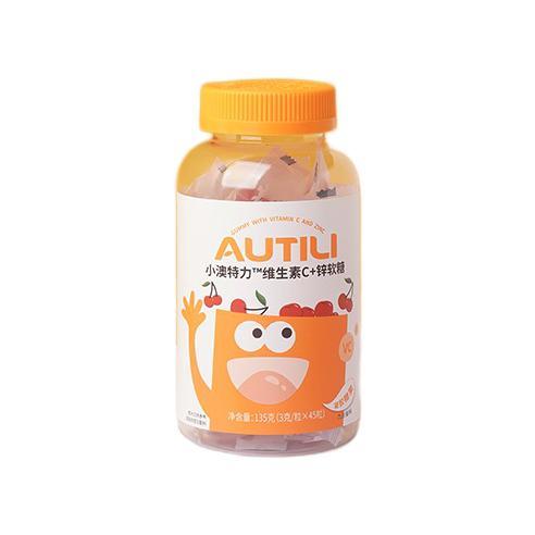 AUTILI 澳特力 维生素C+锌软糖 九珍果味 135g 56.67元（需买3件，需用券）