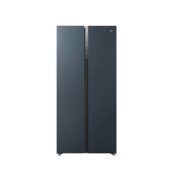 Midea 美的 60厘米薄系列 BCD-458WKPZM(E) 风冷对开门冰箱 458L 烟雨灰 3444.24元（需