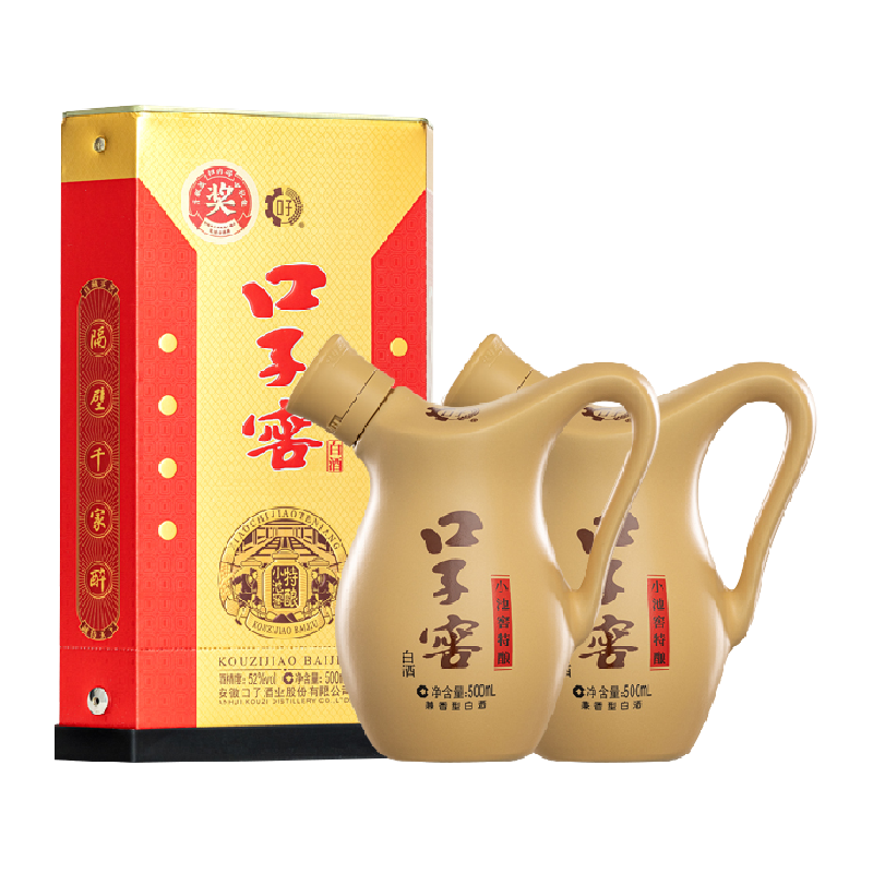 口子窖 小池窖特酿52度500ML*2瓶 ￥289.7