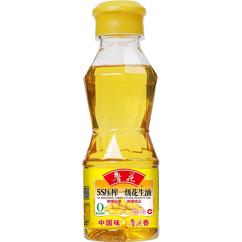 鲁花 5S压榨一级花生油200ml ￥11.2