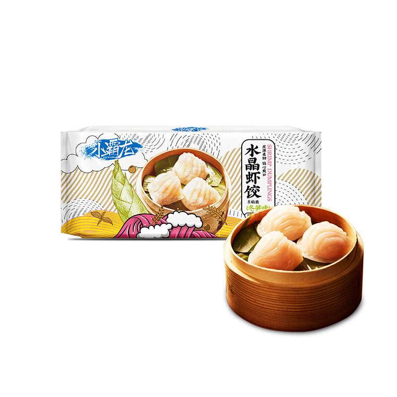 小霸龙 国联水产 水晶虾饺 200g *6袋（共48只） 77.7元包邮（需领券）