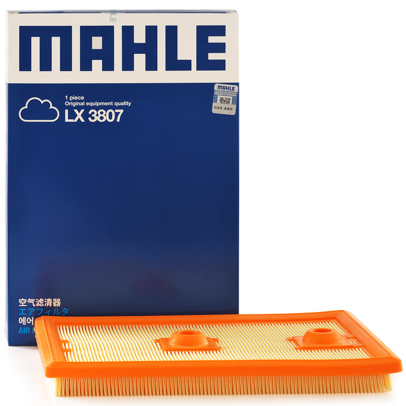 MAHLE 马勒 空气滤芯滤清器LX3807 EA211 1.2/1.4T 30.33元