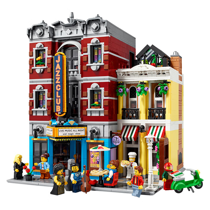LEGO 乐高 街景系列 10312 爵士乐俱乐部 1028.61元