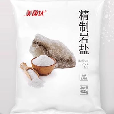 美康达 精制岩盐加碘 400g 7袋 5.9元（需领券）