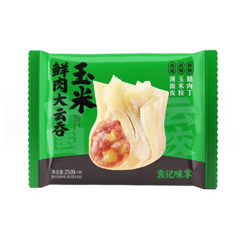 袁记味享 袁记云饺 玉米鲜肉饺330g*1 11.98元（需买5件，需用券）