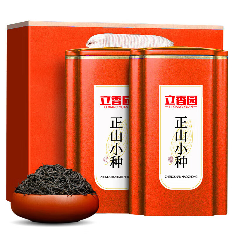 立香园 正山小种红茶 150克*2罐+配手提袋 29.4元（需用券）