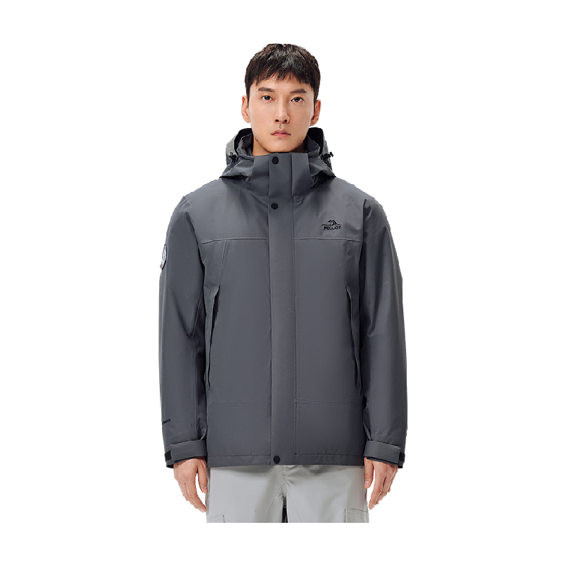 伯希和 三合一冲锋衣男款户外防风防水登山服进藏旅行外套 431.1元（需用券