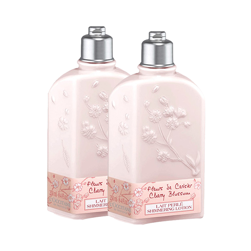 L'OCCITANE 欧舒丹 进口樱花身体乳保湿滋润乳液250ml*2 196.3元