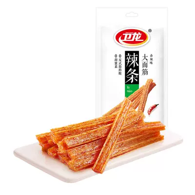 卫龙 大面筋辣条零食 65g*5大包 8.6元包邮