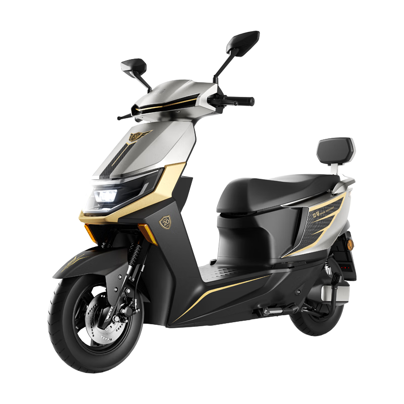 立马电动车 立马电动摩托车极昂100公里长续航电动车1500W电机 96V20Ah铅酸电