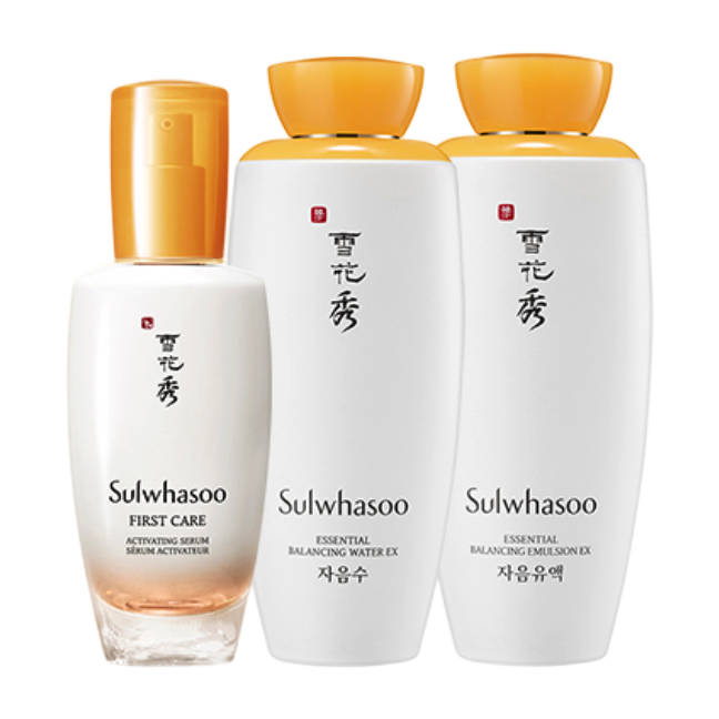 移动端、京东百亿补贴：Sulwhasoo 雪花秀 滋盈肌本润颜水乳精华套装 9件套 46