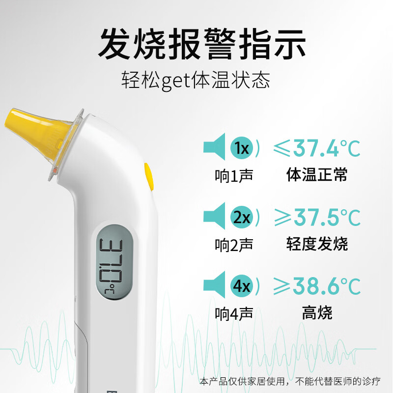 国补7折：BRAUN 博朗 IRT3030 耳温枪 88.59元（需用券）