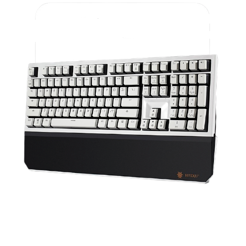 Hyeku 黑峡谷 X5 108键 2.4G双模机械键盘 黑森林慕斯 凯华BOX天空蓝轴 单光 259元