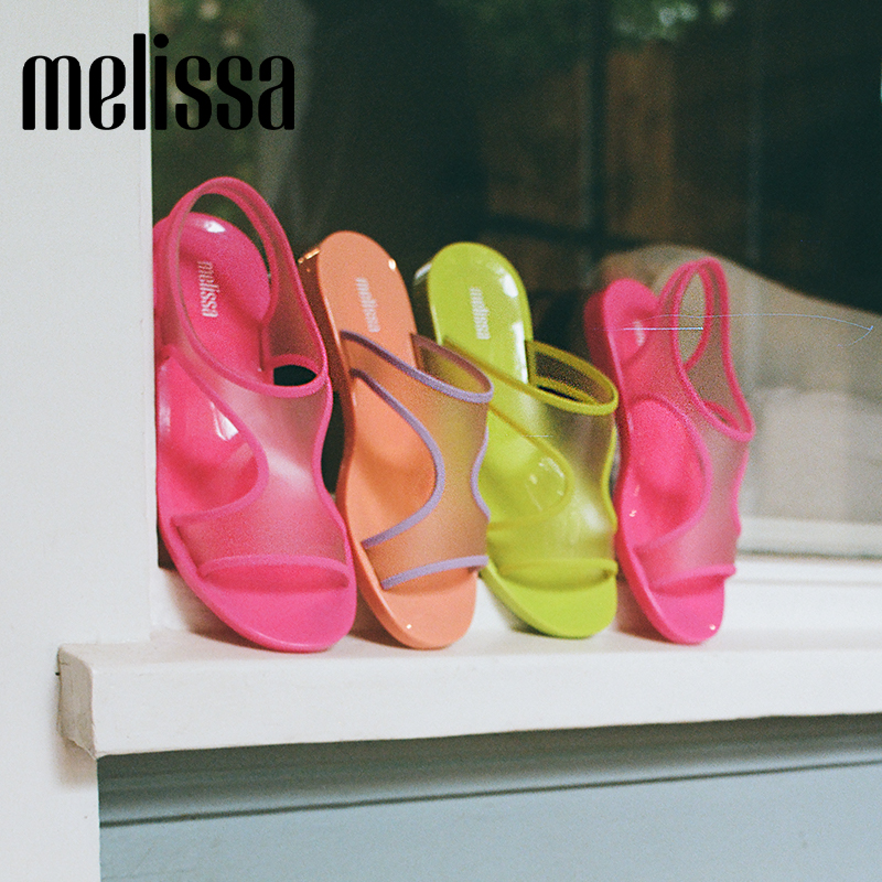 Melissa梅丽莎 Bikini 女式撞色时尚果冻拖鞋 33517 新低91.8元包邮 买手党-买手聚集的地方