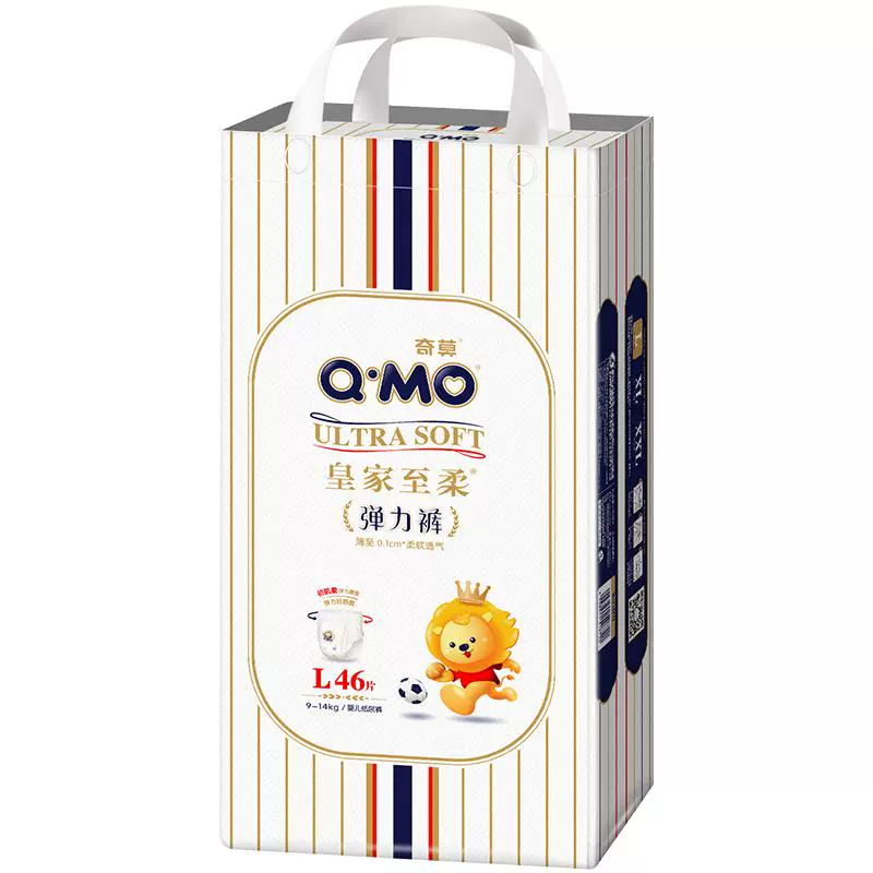 Q·MO 奇莫 皇家至柔系列 拉拉裤L ￥68.61