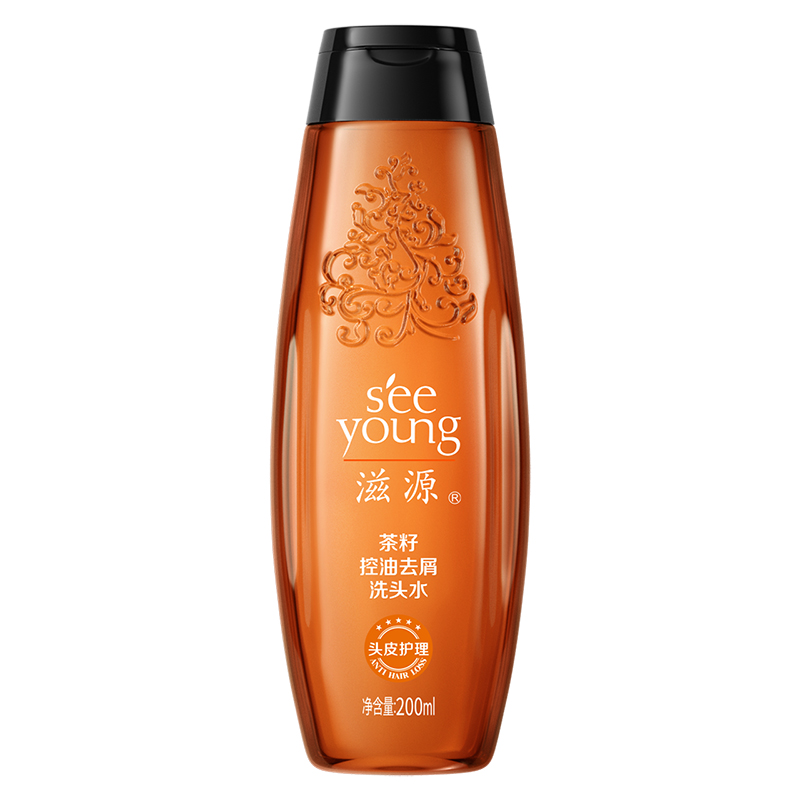 88VIP：seeyoung 滋源 茶籽控油去屑洗发水200ml×1瓶 9.4元